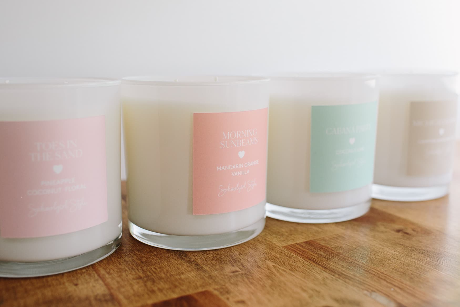 Schoolgirl Style Candles and Wax Melts