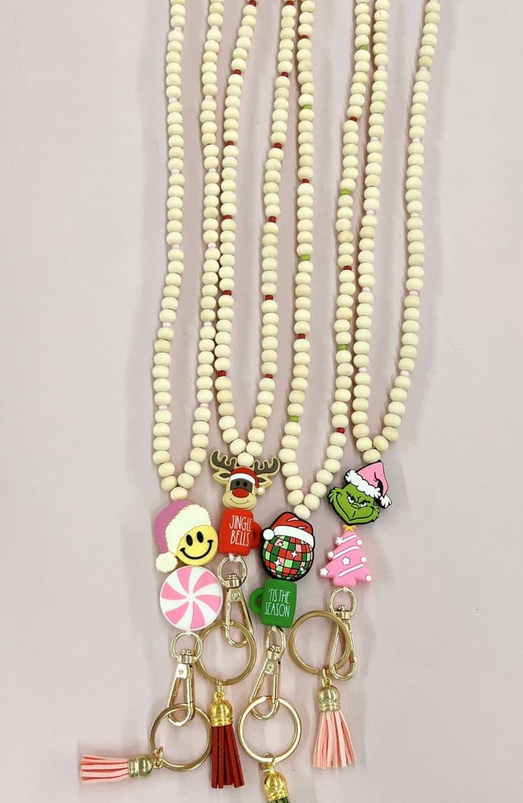 Holiday Teacher Lanyards