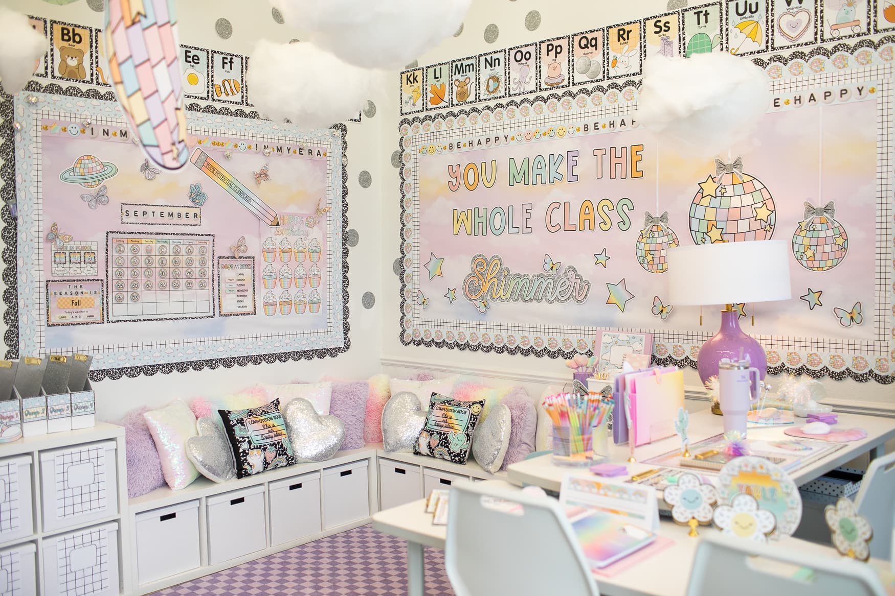 Shimmer Pop Classroom Decor Reveal