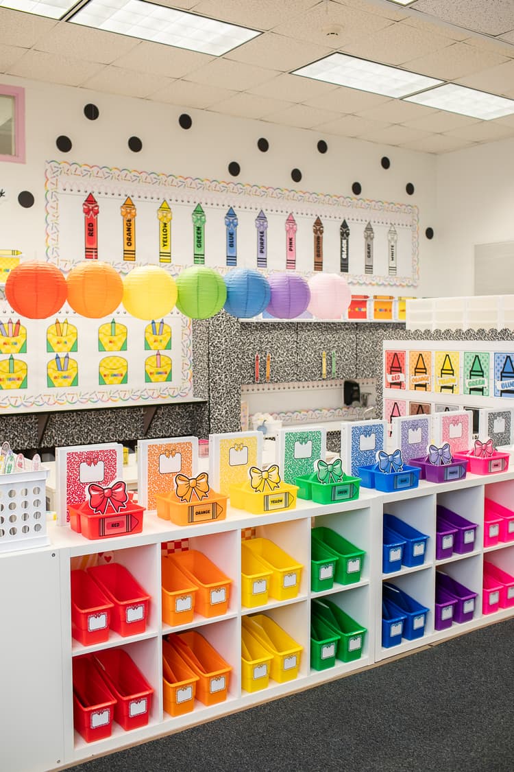 Rainbow Classroom Decor