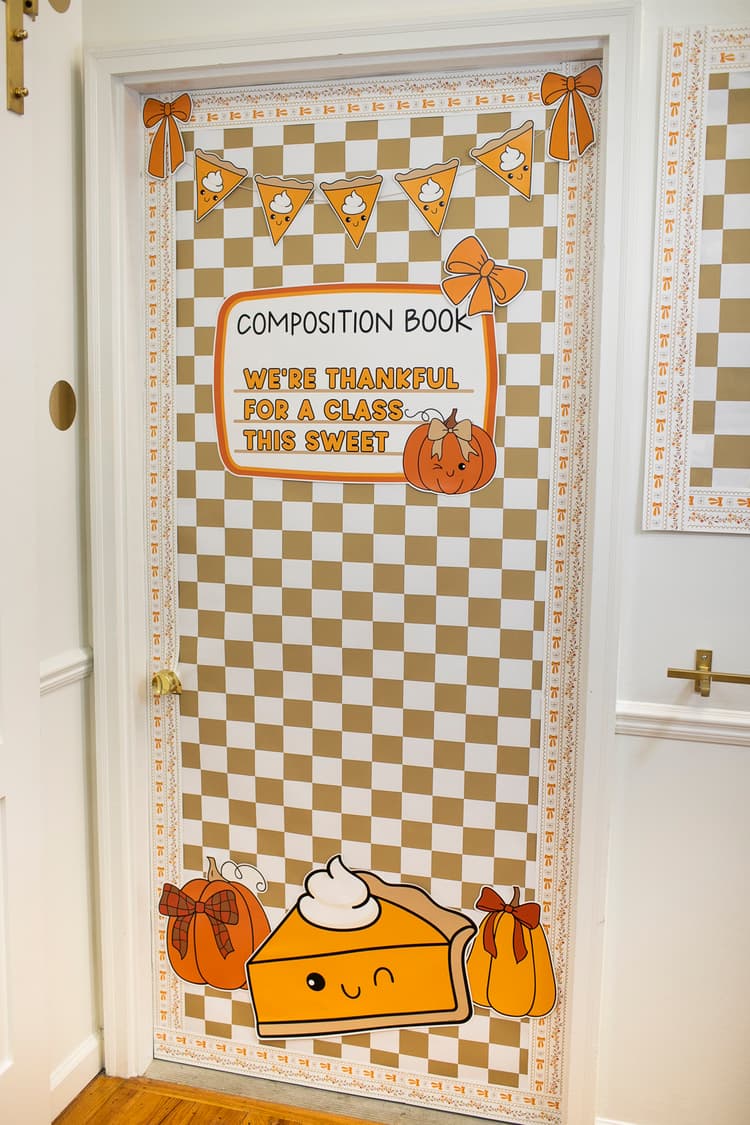 Thanksgiving classroom decor!