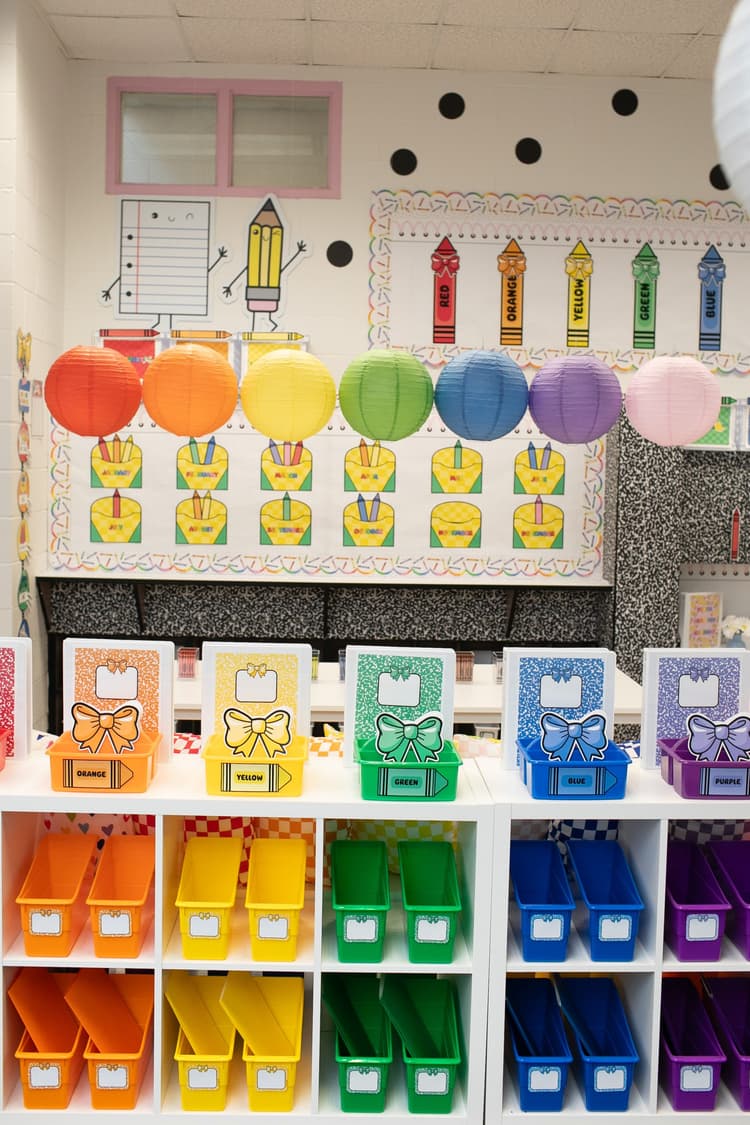 Classroom Binder Covers & Spines