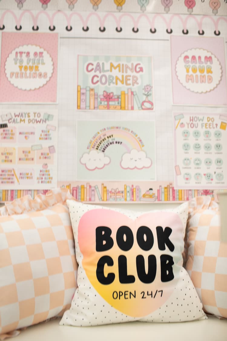 Cozy Reading Nook Pillow!