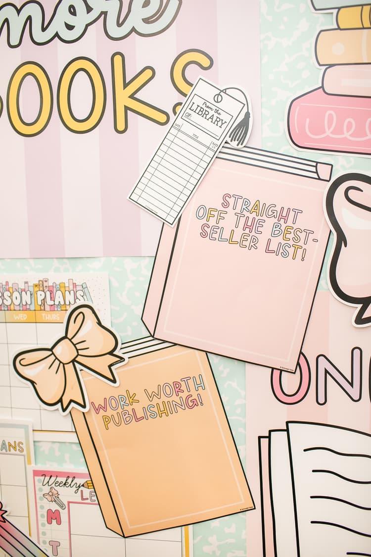 Printable Book Cutouts!