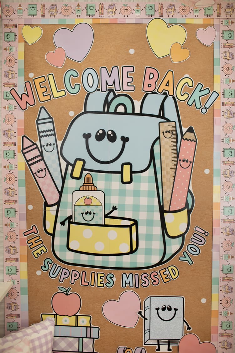 Welcome Back Bulletin Board!