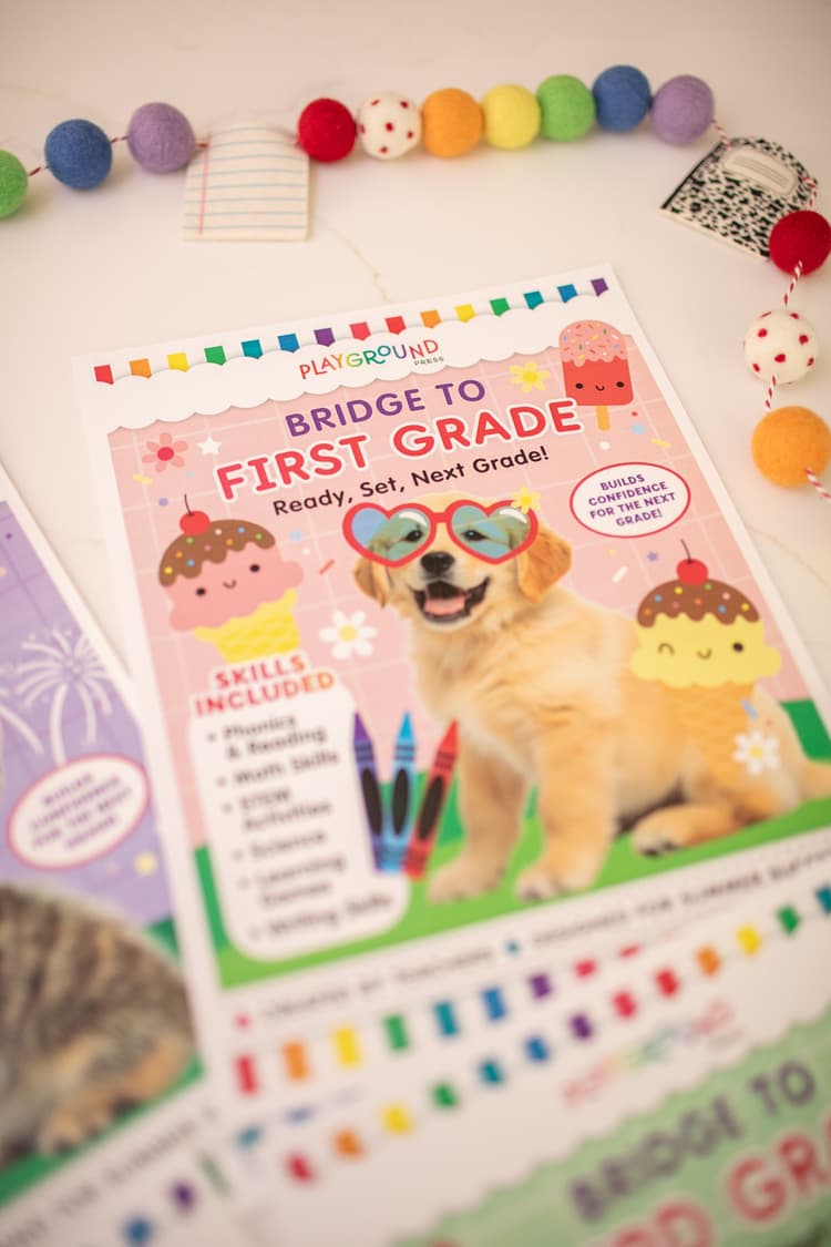 Printable Bridge to First Grade