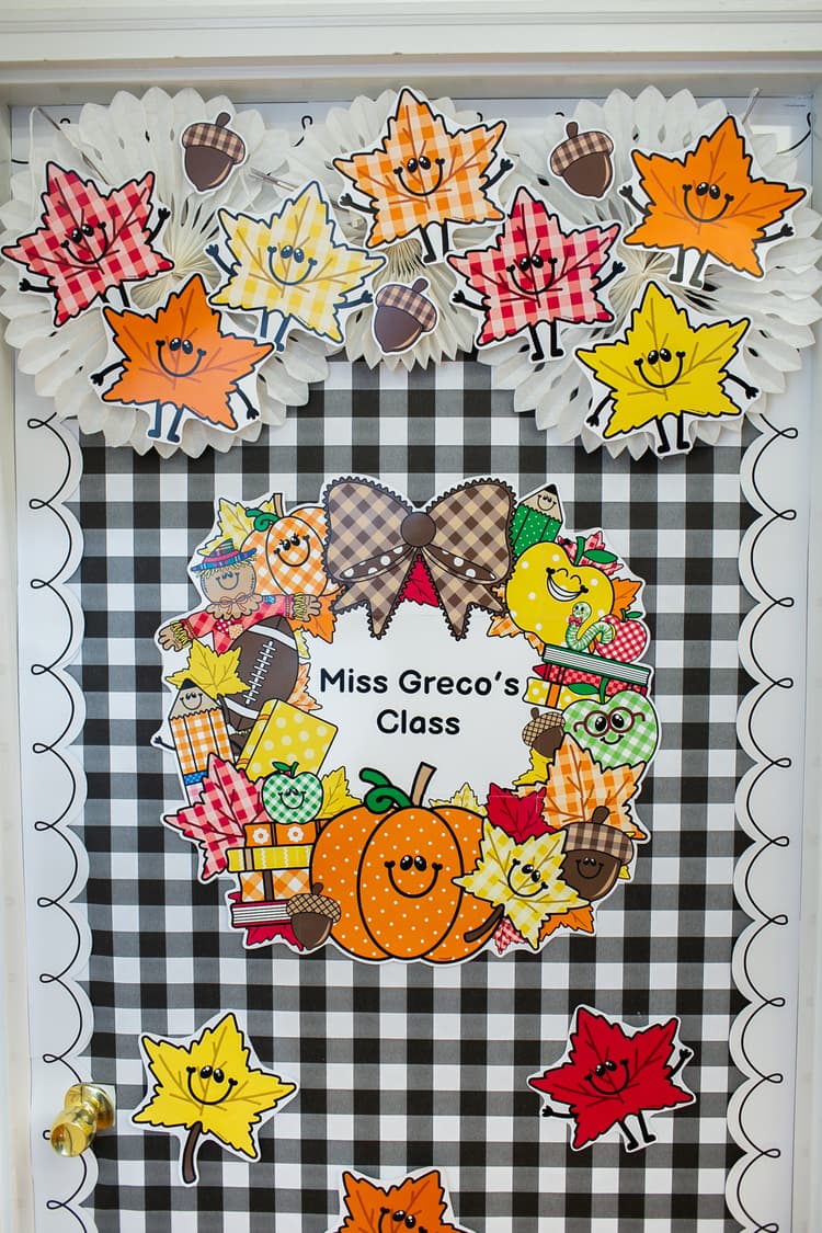 Classroom wreath