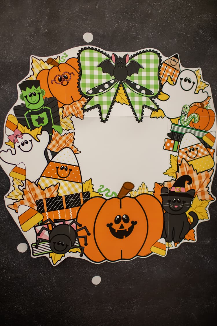 Classroom wreath