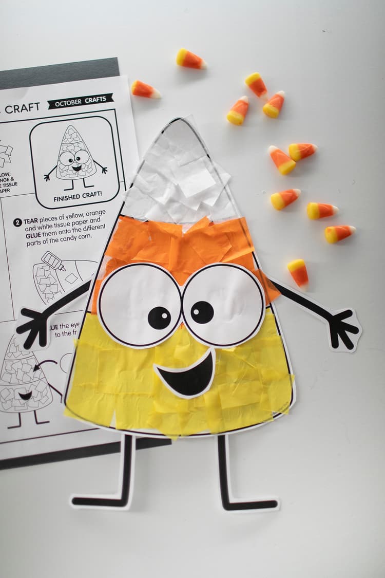 Candy Corn Craft