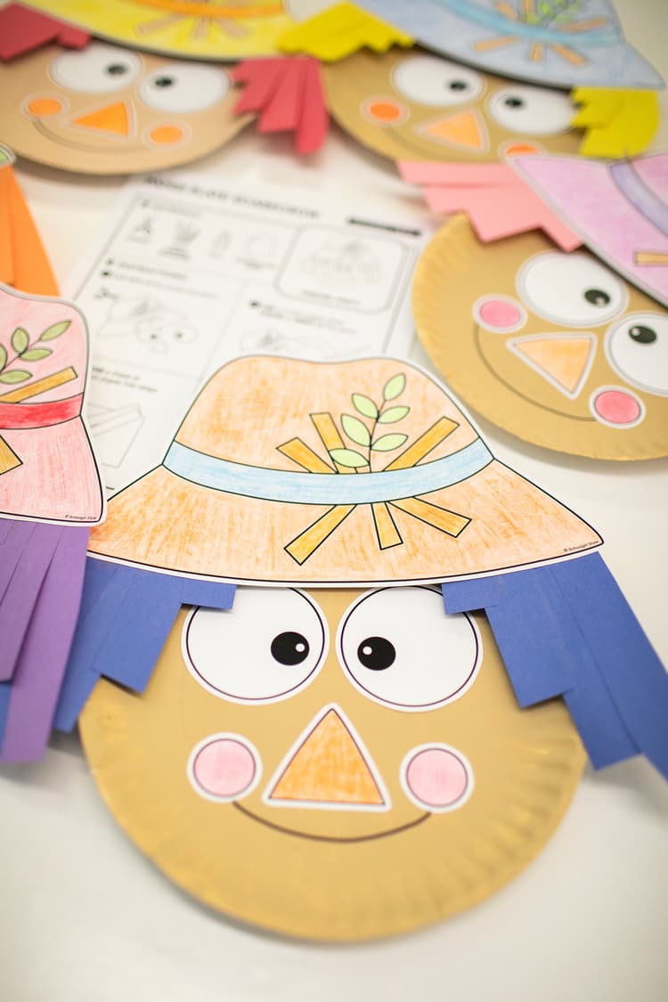 Paper Plate Scarecrow