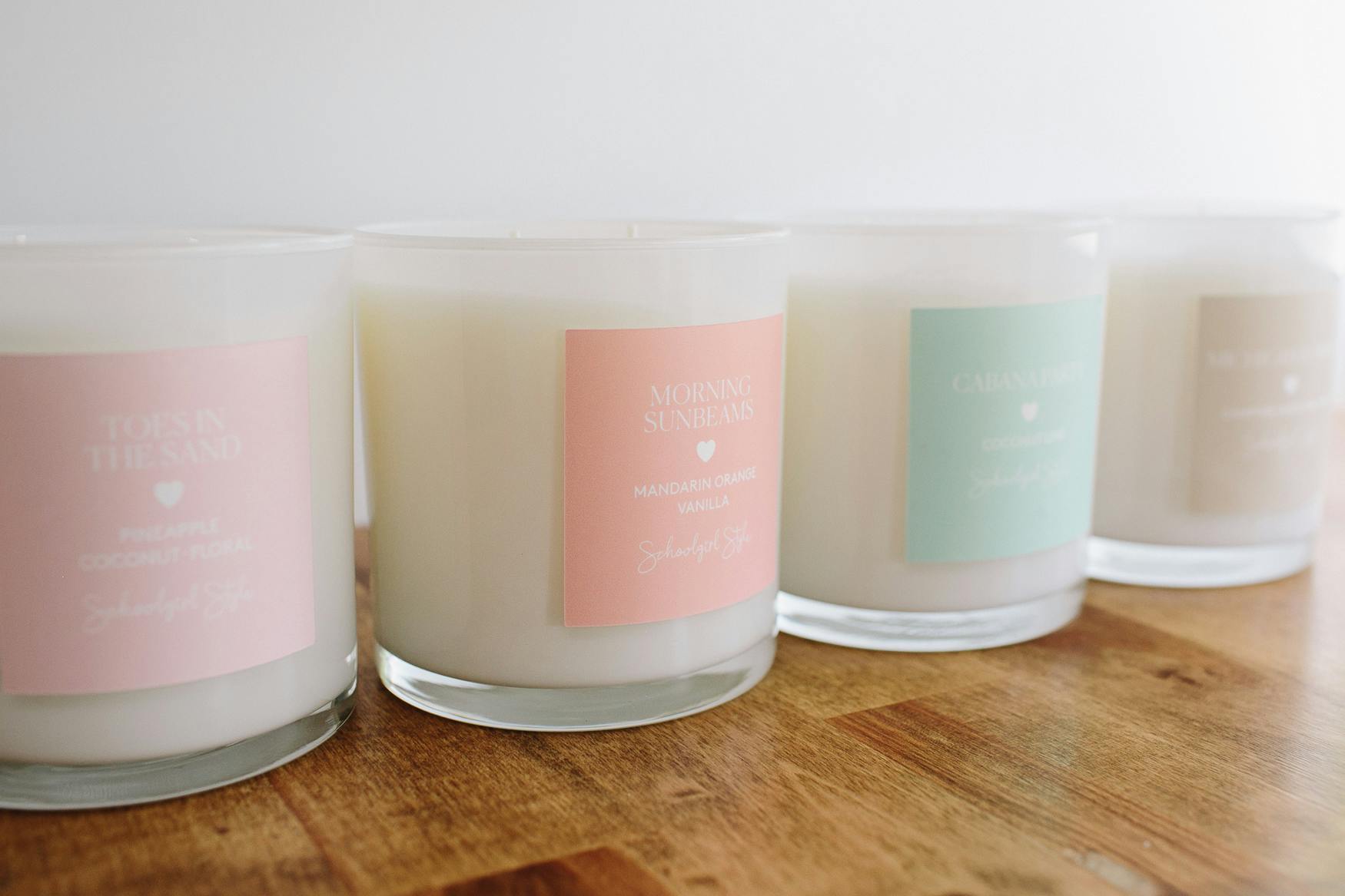 Schoolgirl Style Candles and Wax Melts